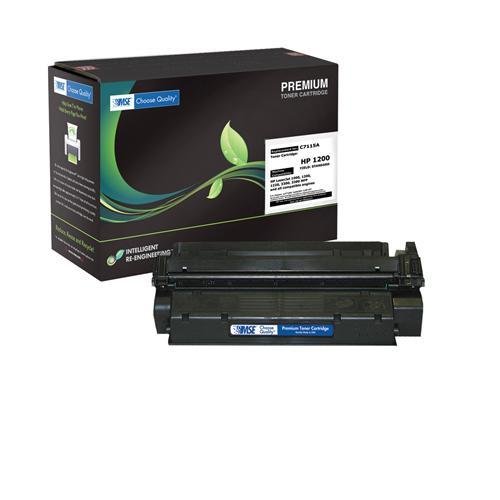 HP C7115A (C7115-A) Brand New Compatible Black Laser Toner Cartridge by MSE 02-21-1514