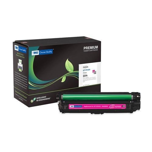 HP CE253A, HP 53A, HP #53A Brand New Compatible Extended Yield Color(Magenta) Laser Toner Cartridge with Smart Print Chip by MSE 02-21-353142