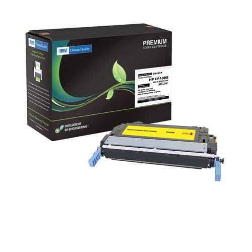 HP CB402A, CB402, 642A Brand New Compatible Color( Yellow ) Laser Toner Cartridge by MSE 02-21-40214