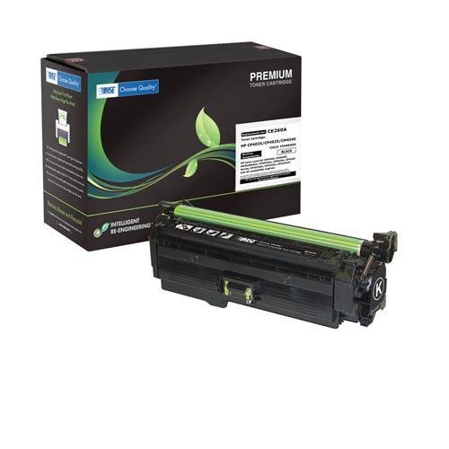 HP CE260A, 647A Brand New Compatible Color( Black ) Laser Toner Cartridge with Smart Print Chip by MSE 02-21-450014