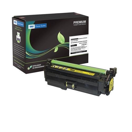 HP CE262A, CE262, 648A Brand New Compatible Color( Yellow ) Laser Toner Cartridge with Smart Print Chip by MSE 02-21-450214