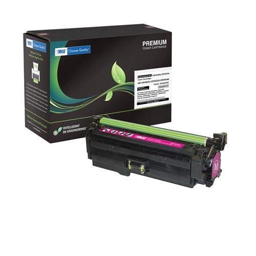 HP CE263A, CE263, 648A Brand New Compatible Color( Magenta ) Laser Toner Cartridge with Smart Print Chip by MSE 02-21-450314