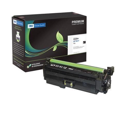 HP 507X, CE400X Brand New Compatible High Yield Black Laser Toner Cartridge with Smart Print Chip by MSE 02-21-51016