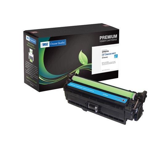 HP CF031A, CF031, 646A Band New Compatible Color(Cyan) Laser Toner Cartridge by MSE 02-21-540114