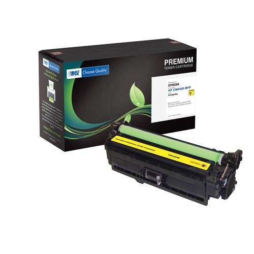HP CF032A, CF032, 646A Brand New Compatible Color(Yellow) Laser Toner Cartridge by MSE 02-21-540214