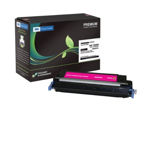 HP Q7563A, 314A Brand New Compatible Color( Magenta ) Laser Toner Cartridge with Smart Print Chip by MSE 02-21-60314