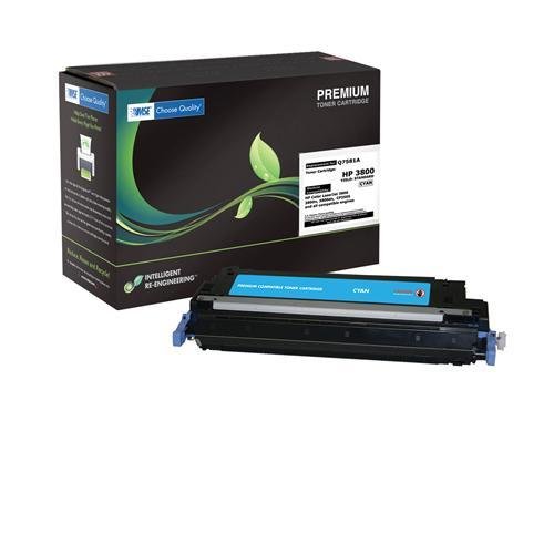 HP Q7581A, Q7581, 503A Brand New Compatible Color( Cyan ) Laser Toner Cartridge with CHIP 02-21-80114