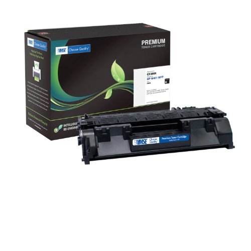 HP 80X, CF280X, CF280 Brand New Compatible Extended Yield Black Laser Toner Cartridge with Chip by MSE 02-21-80162