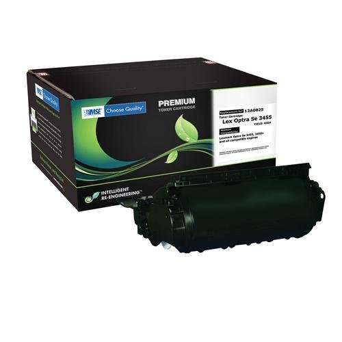 Lexmark 12A0725, 12A0825 Brand New Compatible Black Laser Toner Cartridge by MSE 02-24-3416