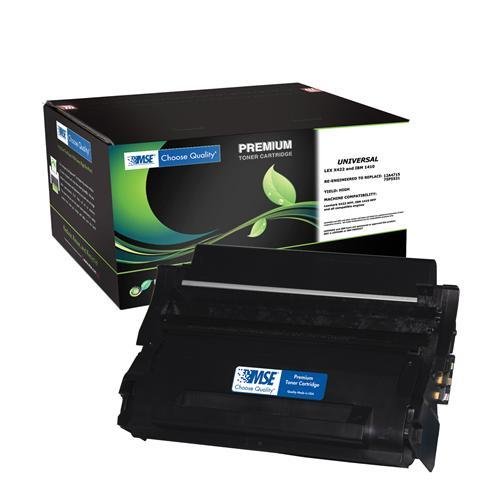 Lexmark 12A3715, 12A3710, 12A4710, 12A4715 Brand New Compatible High Yield Black Laser Toner Cartridge by MSE 02-24-42216