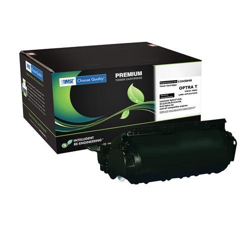 Special Label Application Cartridge - Lexmark 12A5849, 12A5850 Brand New Compatible Black Laser Toner Cartridge with Smart Print Chip by MSE 02-24-69164