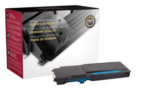 Remanufactured High Yield Cyan Laser Toner Cartridge for Dell C3760 200736P