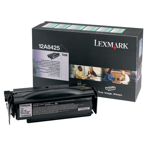 Lexmark 12A8425 Laser Toner Cartridge OEM_12A8425