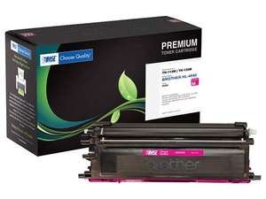 Brother TN-115M, TN115M, TN-135M, TN135M Brand New Compatible High Yield Color(Magenta) Laser Toner Cartridge by MSE 02-03-40316