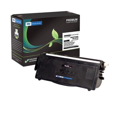 Brother TN570, TN-570, TN 570 Brand New Compatilbe High Yield Black Laser Toner Cartridge by MSE 02-03-5716