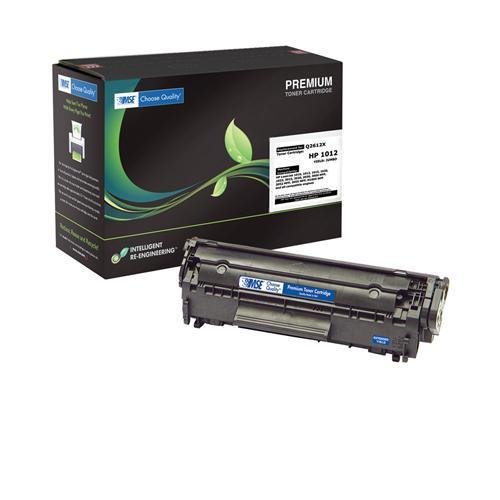 HP Q2612A, Q2612, 12A Brand New Compatible Extended Yield Black Laser Toner Cartridge by MSE 02-21-1216