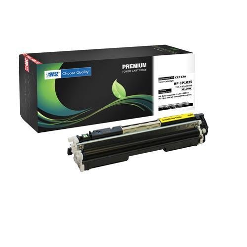 Canon CRG-729, CRG729 Brand New Compatible Color(Yellow) Laser Toner Cartridge with Smart Print Chip by MSE 02-21-31214