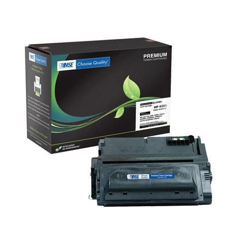 HP Q1338A Brand New Compatible Black Laser Toner Cartridge with New Chip, & Drum by MSE 02-21-3814