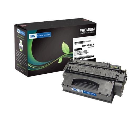 HP Q7553X ( HP 53X ) Brand New Compatible Laser Toner Cartridge with Smart Print Chip by MSE 02-21-5316