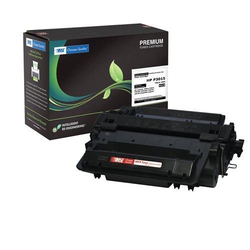 HP CE255X, HP 55X, HP 55 Brand New Compatible High Yield Black MICR Laser Toner Cartridge with Smart Print Chip & SCS Color Technology by MSE 02-21-5517
