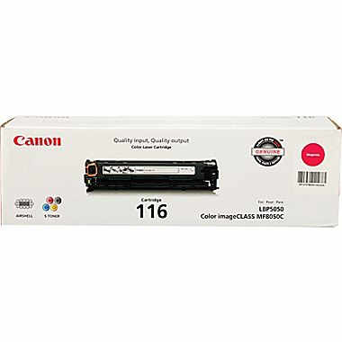 OEM Laser Toner Cartridge for Canon CRG-116, CRG-116 Magenta, CRG116 Magenta,1978B001AA OEM_1978B001AA