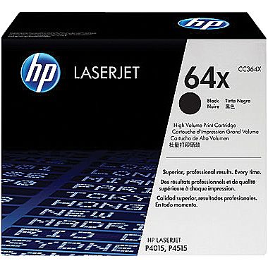 HP CC364X, HP 64X Laser Toner Cartridge OEM_CC364X