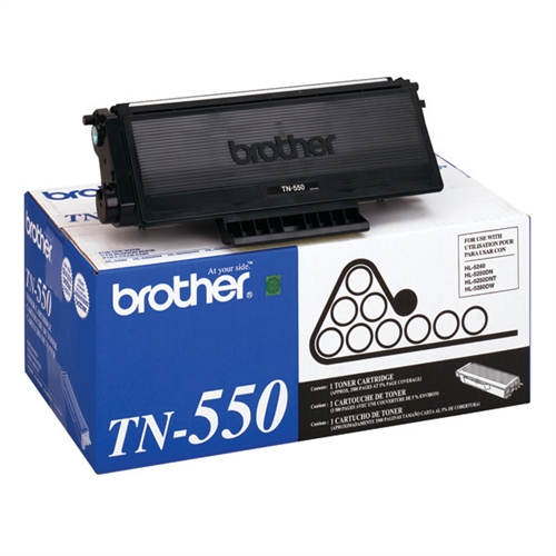 Brother TN550, TN-550, TN 550 Laser Toner Cartridge OEM_TN-550