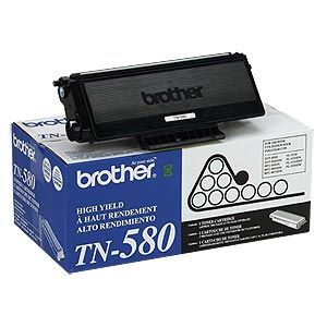 Brother TN580, TN-580, TN 580 Laser Toner Cartridge OEM_TN-580